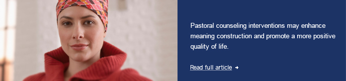 Spirituality and meaning-making in pre-menopausal women diagnosed with stage IV metastatic breast cancer Spirituality and meaning-making in pre-menopausal women diagnosed with stage IV metastatic breast cancer