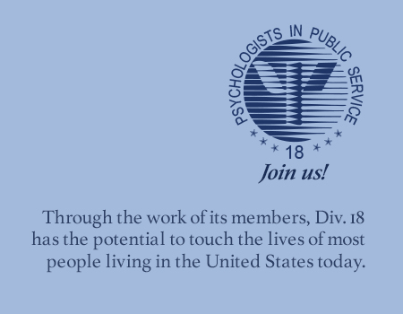Division 18 membership Division 18 membership