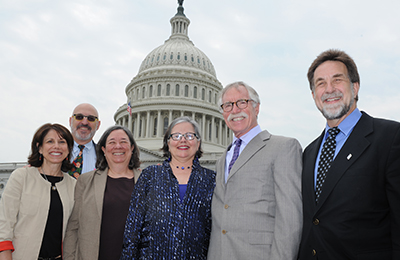 Some of the members of the Planning Committee (left to right): Karen Saywitz, PhD; Don Wertlieb, PhD; Marty Zaslow, PhD; Mary Ann McCabe, PhD; Barry Anton, PhD, ABPP; Rick Barth, MSW, PhD