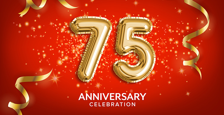 Seventy-fifth anniversary celebration