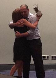 Donna Rockwell, PhD at a conference