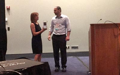 Donna Rockwell, PhD at a conference