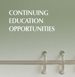 Continuing Education Opportunities