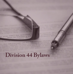 Division 44 Bylaws