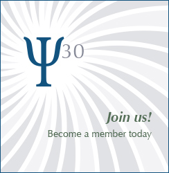 Become a member of Division 30