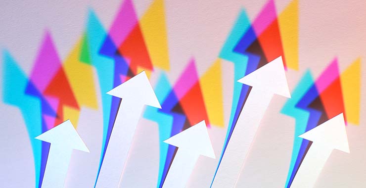 images of arrows pointing upward
