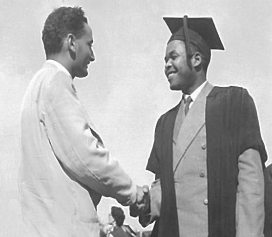 James A. Beshai, PhD, with Martin Luther King Jr.