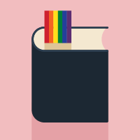 book with colorful bookmark