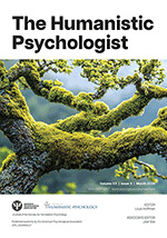 Cover design of Humanistic Psychology Journal