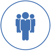 Icon representing teamwork
