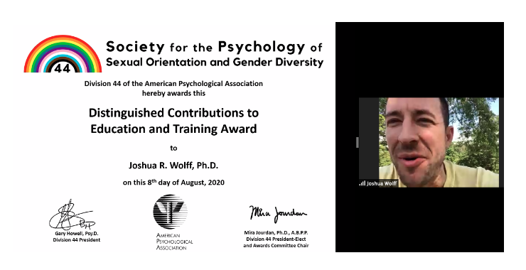 joshua-wolff award