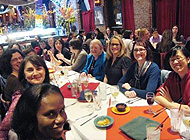 Members at dinner