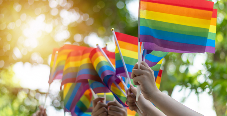 pride flags