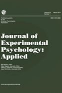 Journal of Experimental Psychology: Applied® 